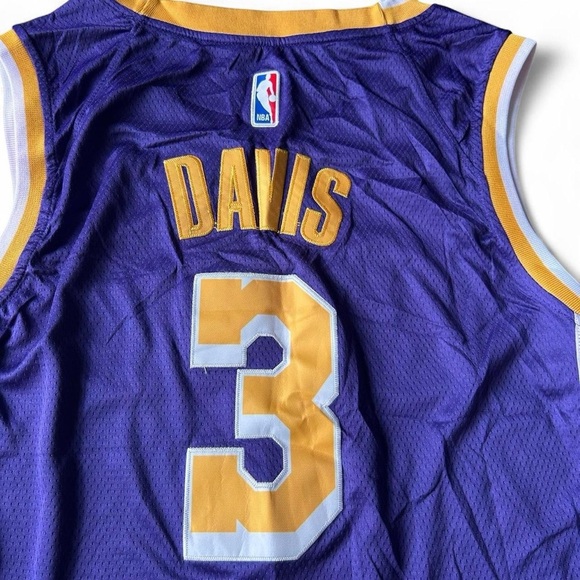 NWT- Anthony Davis #3 Los Angeles Lakers Jersey Size 54 (XL) - Picture 4 of 5
